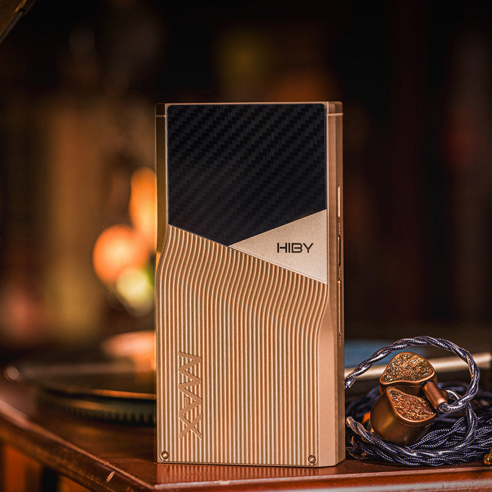 HiBy Golden 10th Anniversary Set used open-box DAP and IEM product image 1