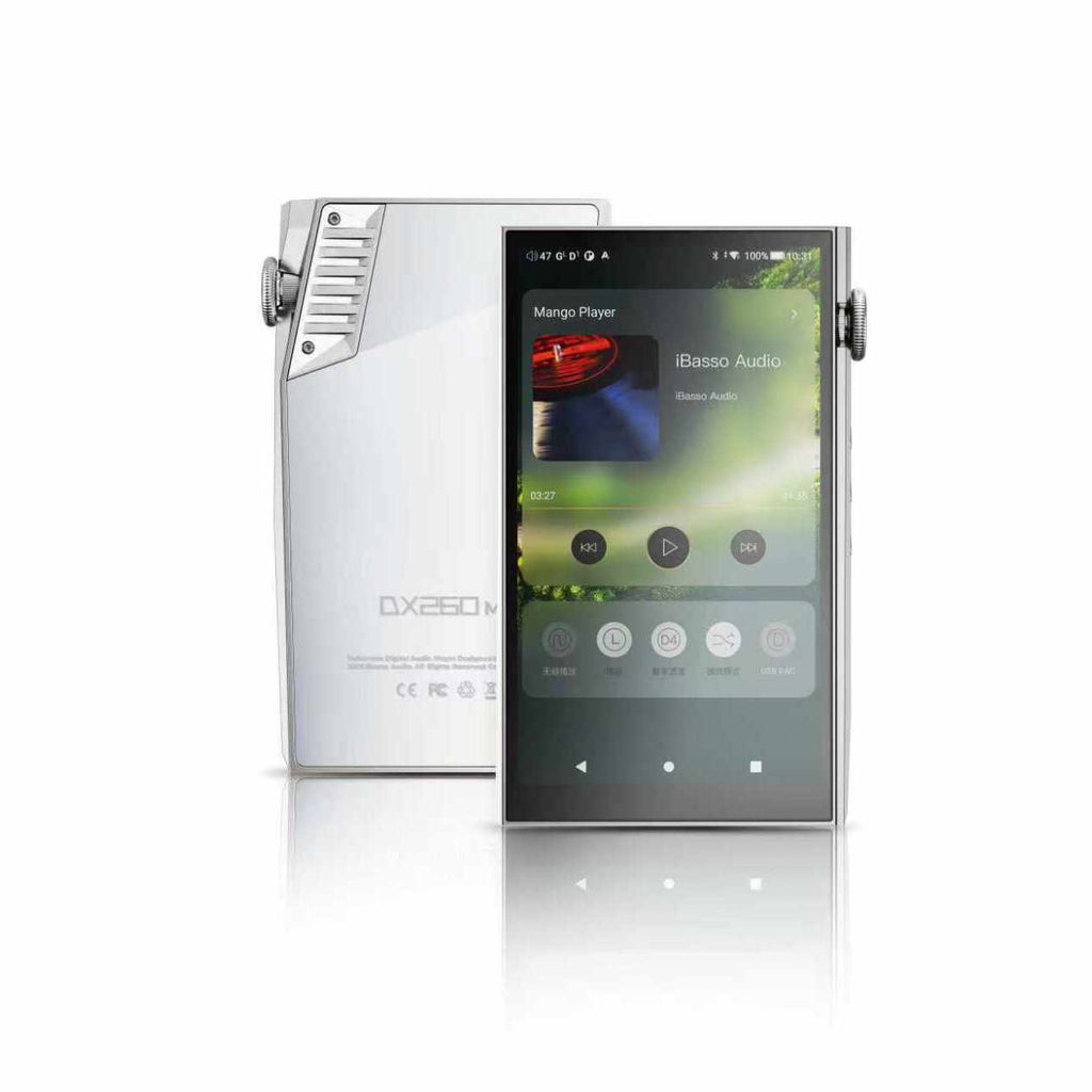 iBasso DX260 MK2 Android DAP detail image with portable player chassis