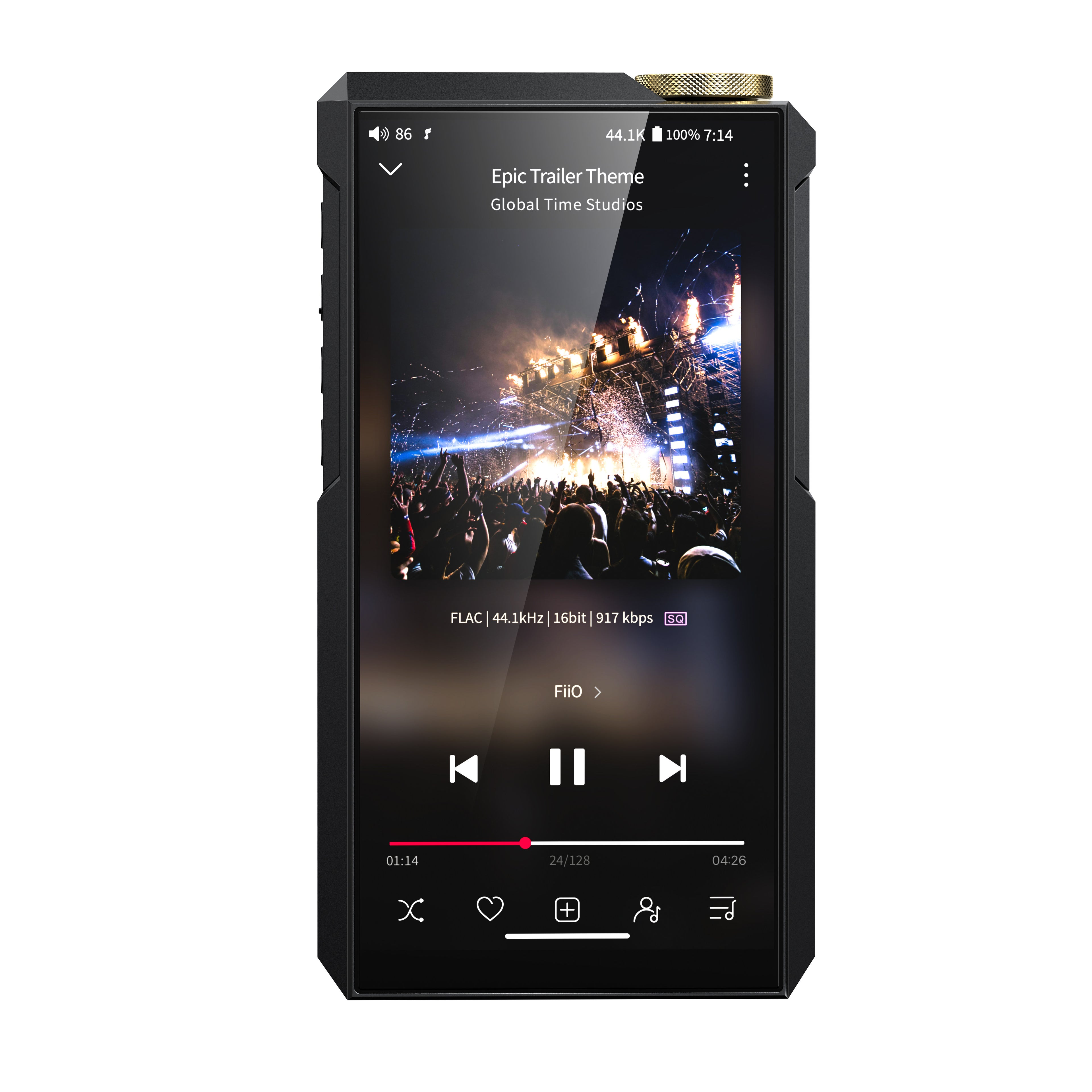 Used / open-box FiiO M27 DAP reference image