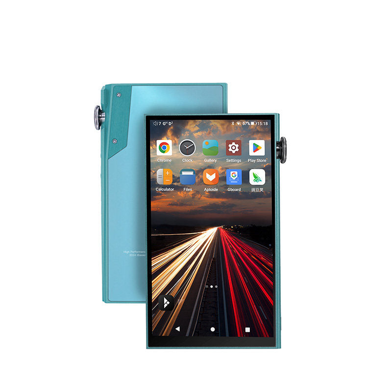 iBasso DX180 Android DAP detail image with portable player chassis