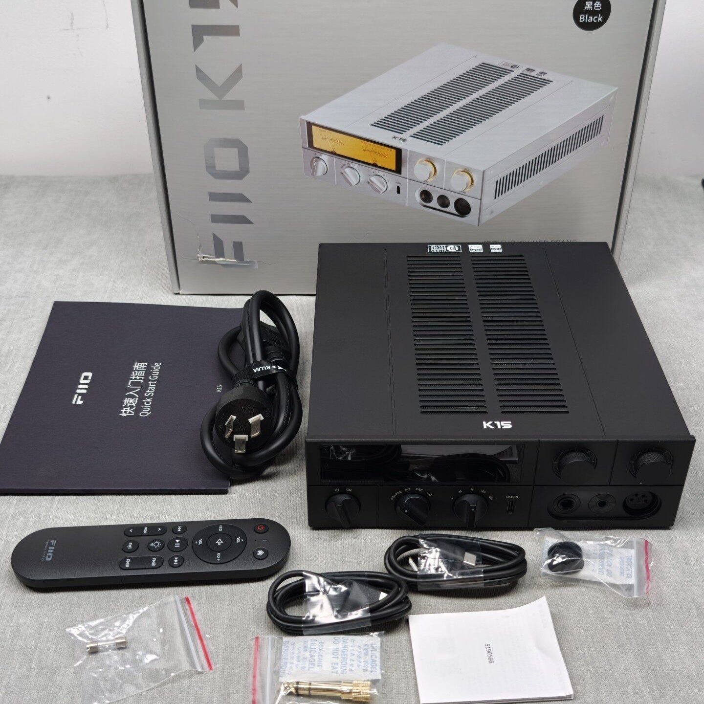 Used FiiO K15 desktop DAC/AMP in Excellent condition - product photo
